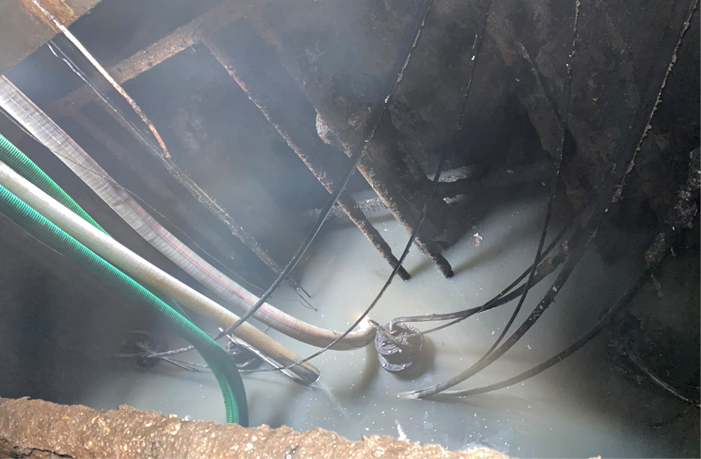 272高淳区商城污水池清运